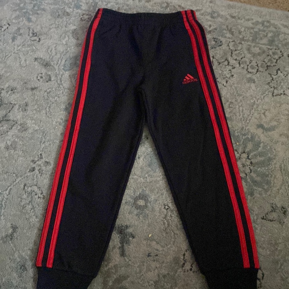 Boys Adidas track sweatpants new 6